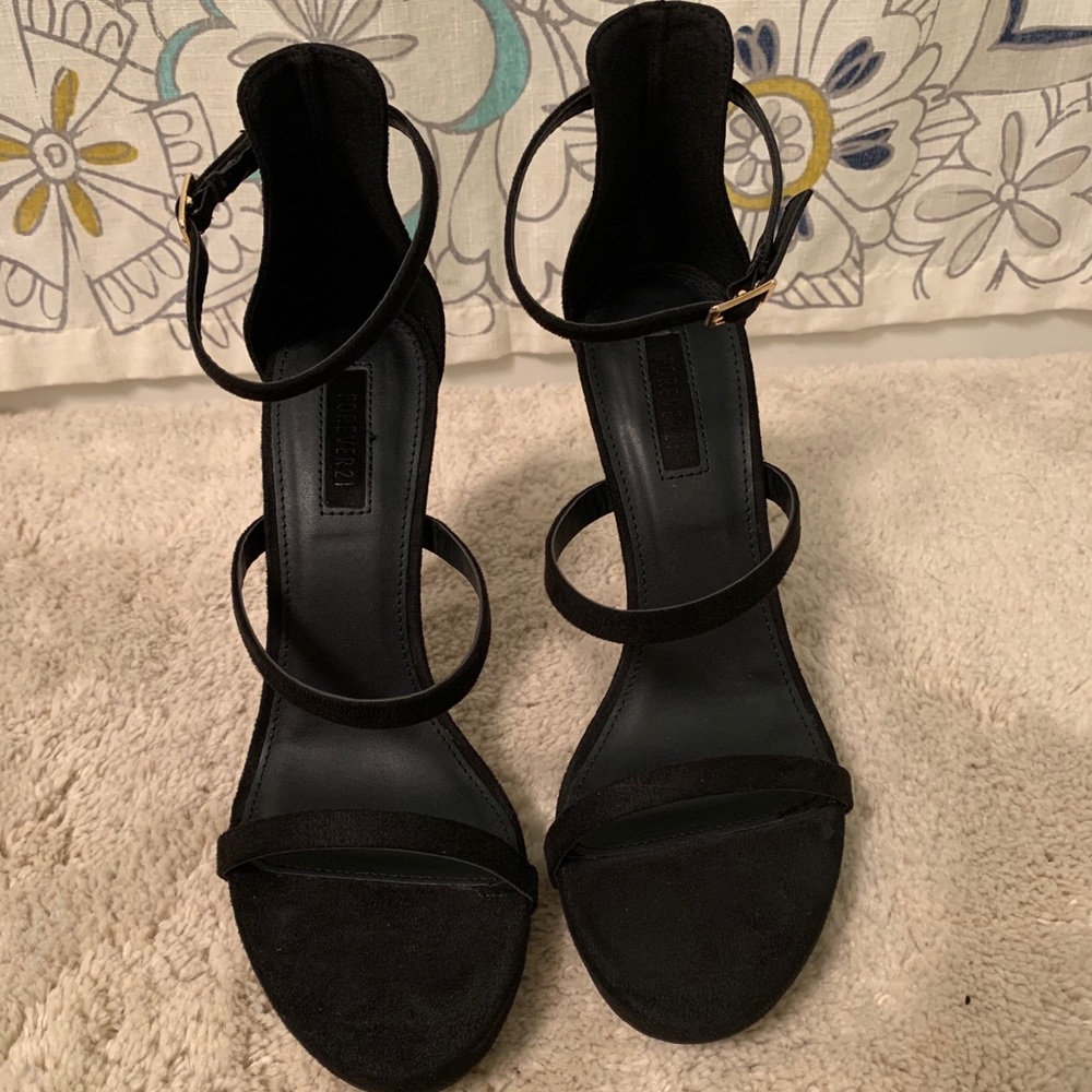 Forever 21 strapy heels